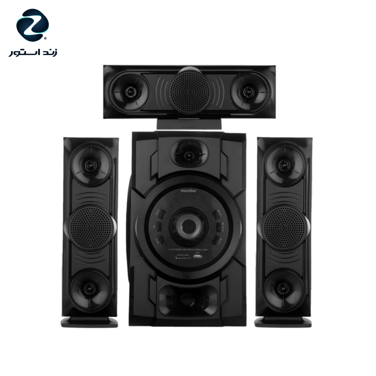 اسپیکر بلوتوثی میکروفایر مدل  DJ-6351