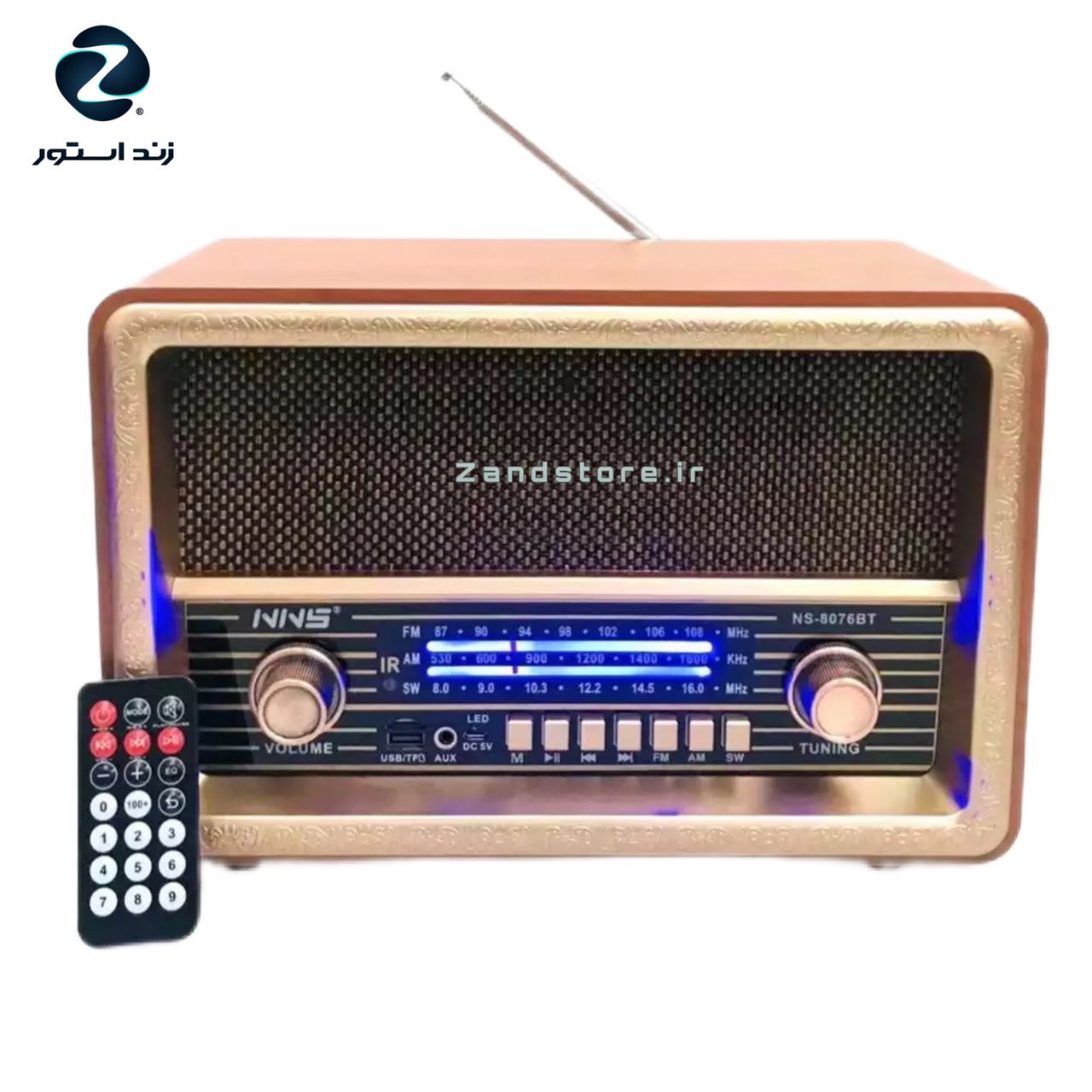 رادیو NNS مدل NS-8076BT