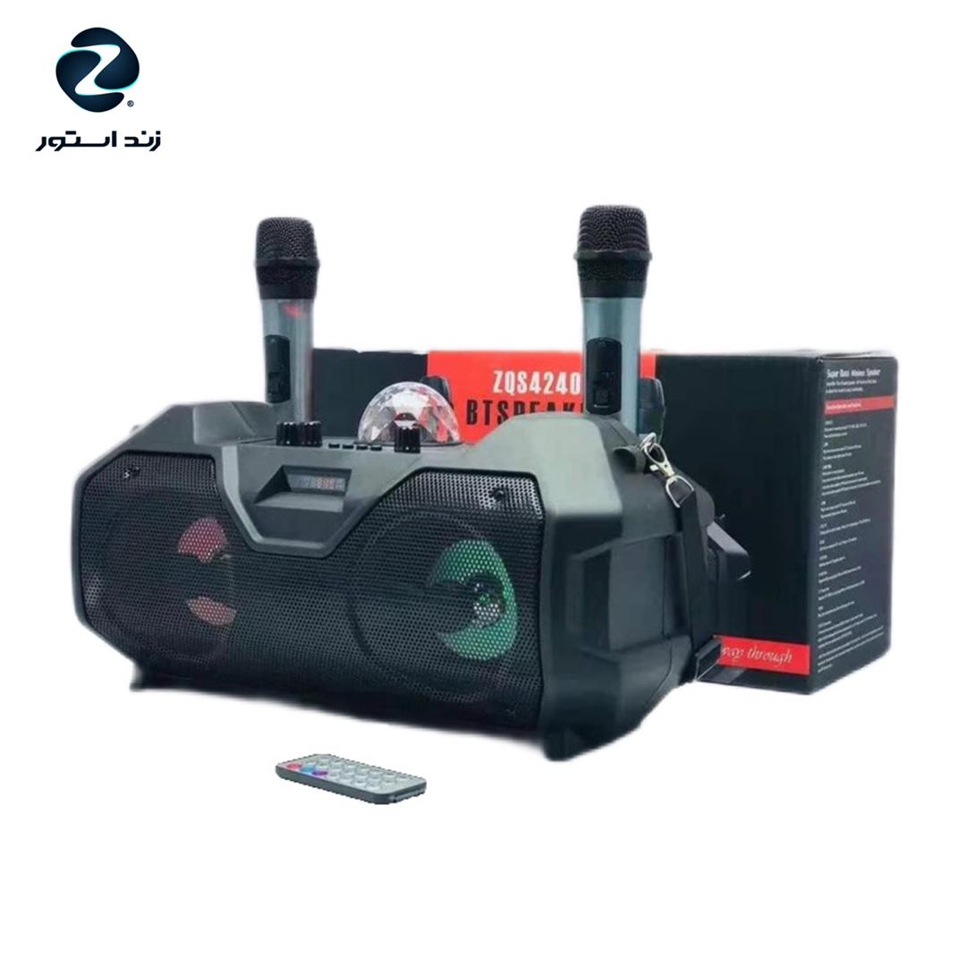 اسپیکر شارژی قابل حمل مدل ZQS-4240