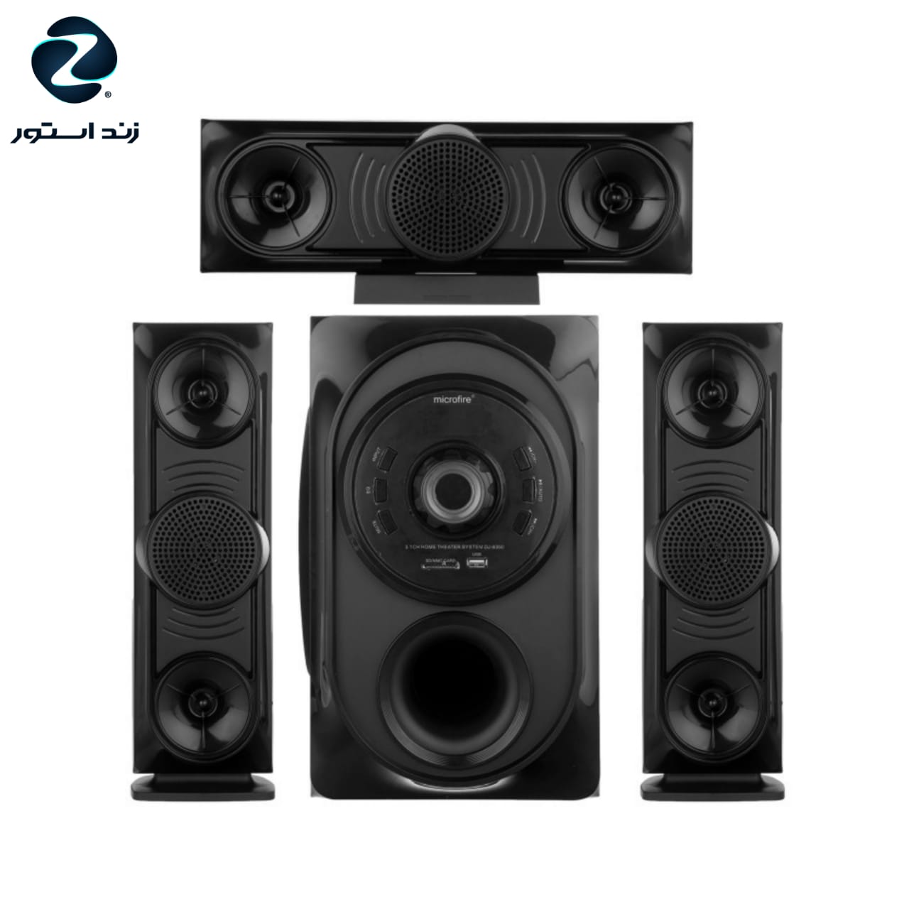 اسپیکر بلوتوثی میکروفایر مدل  DJ-6350