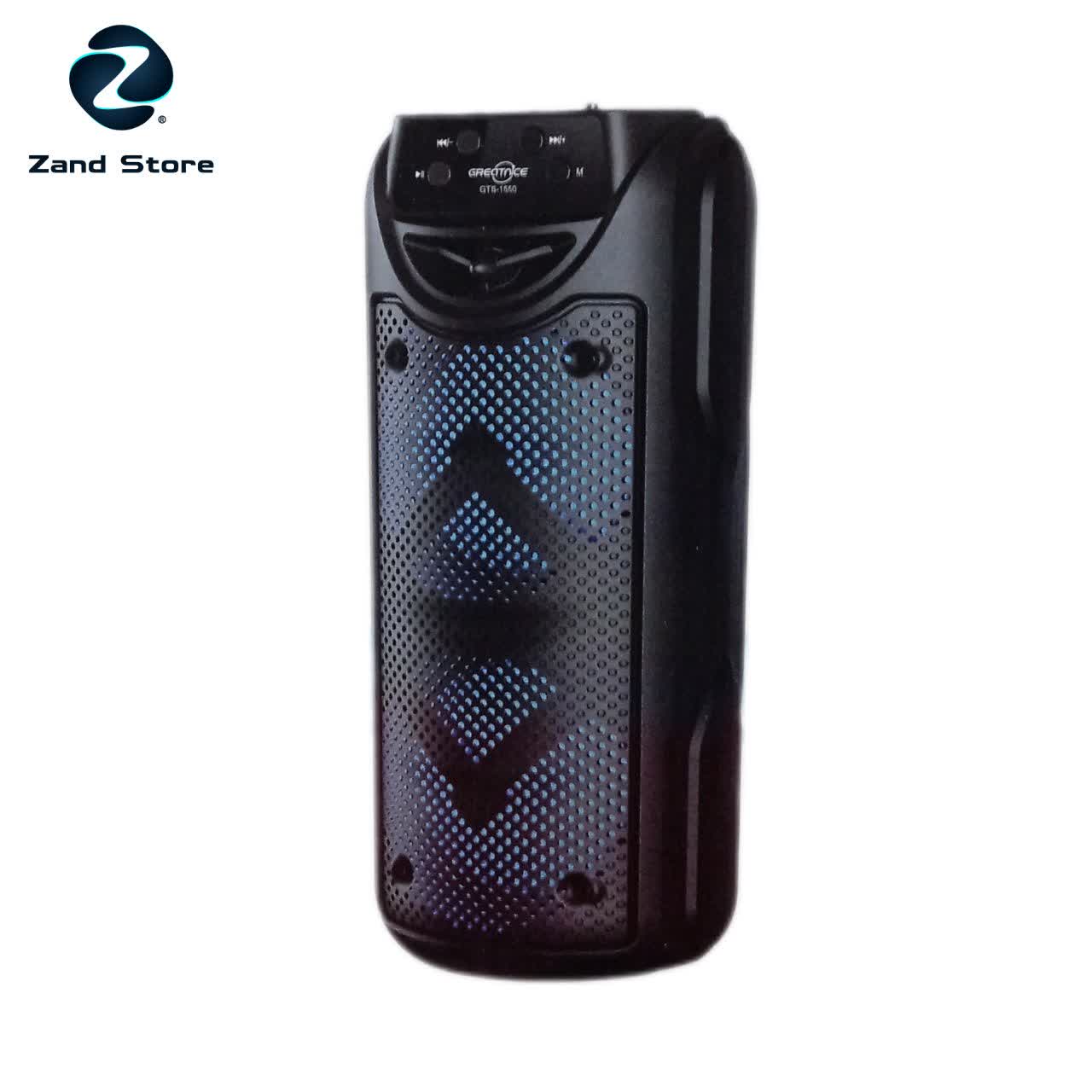 اسپیکر بلوتوثی قابل حمل مدل GTS-1550