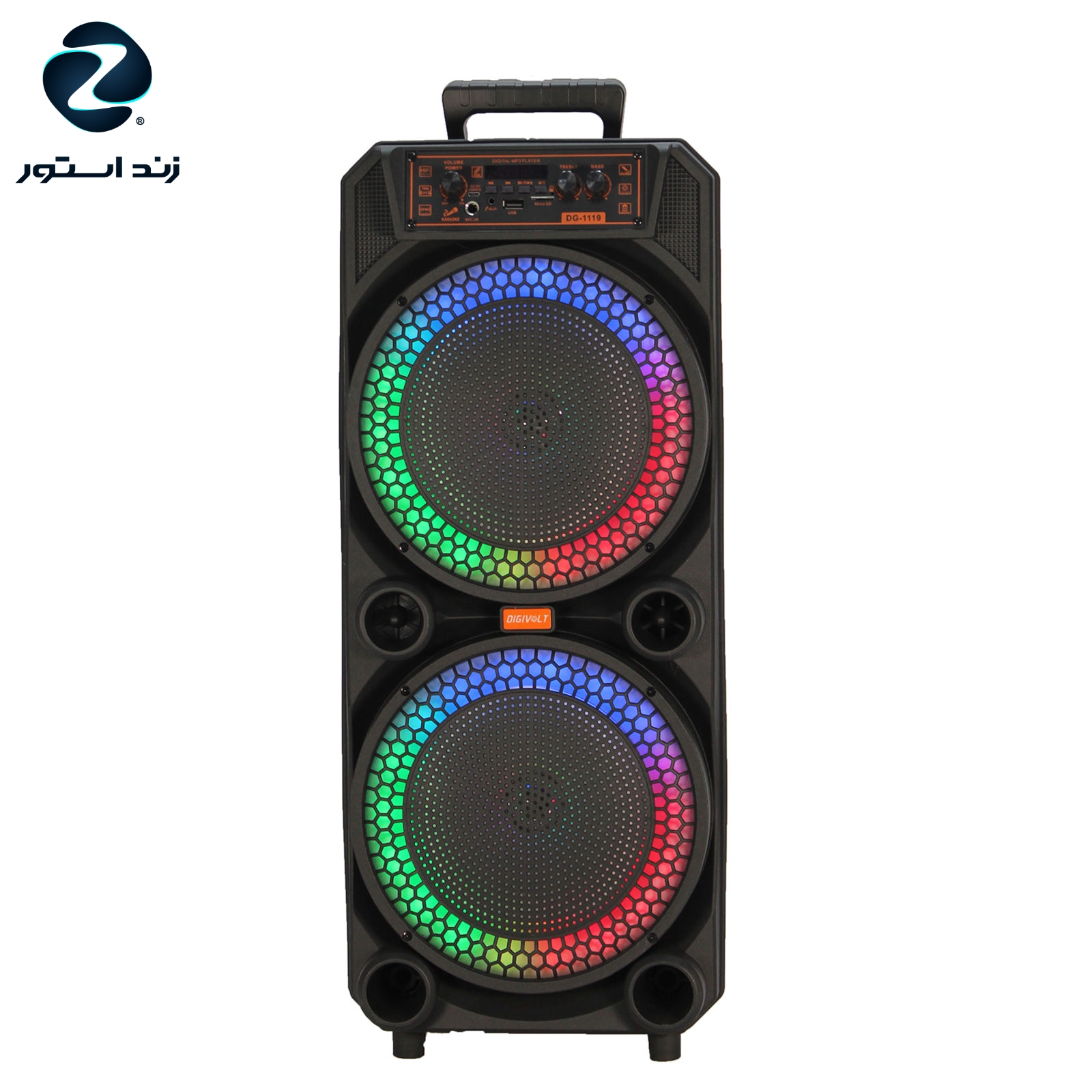 اسپیکر شارژی قابل حمل دیجی ولت مدل DG-1119