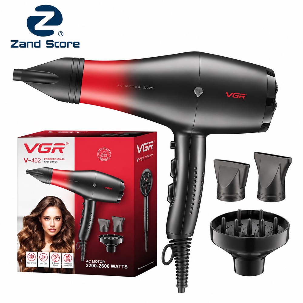 سشوار حرفه ای وی جی آر مدل VGR V-462